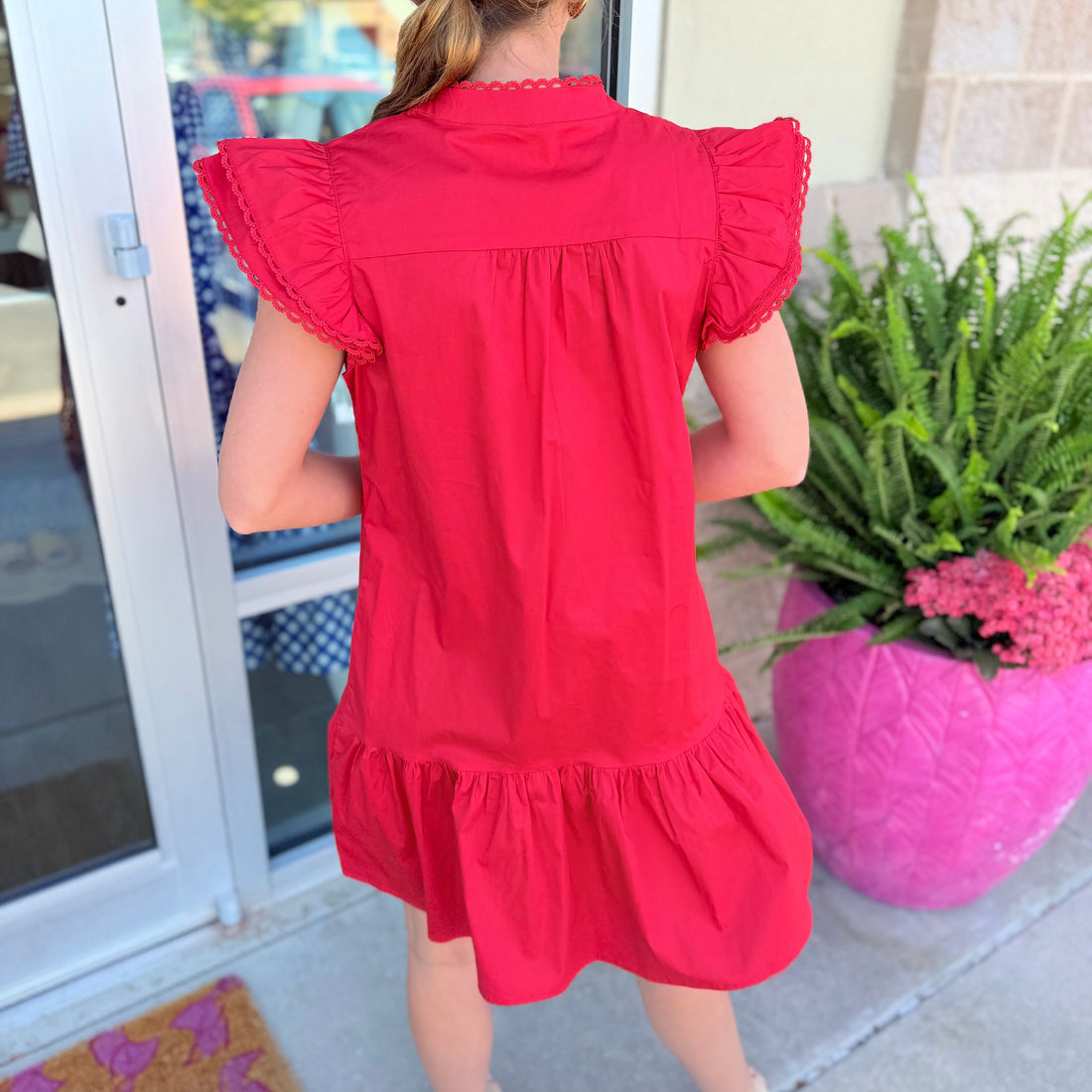 Sierra Dress (Red)
