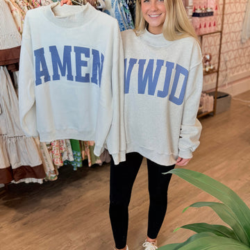WWJD Reversible Sweatshirt