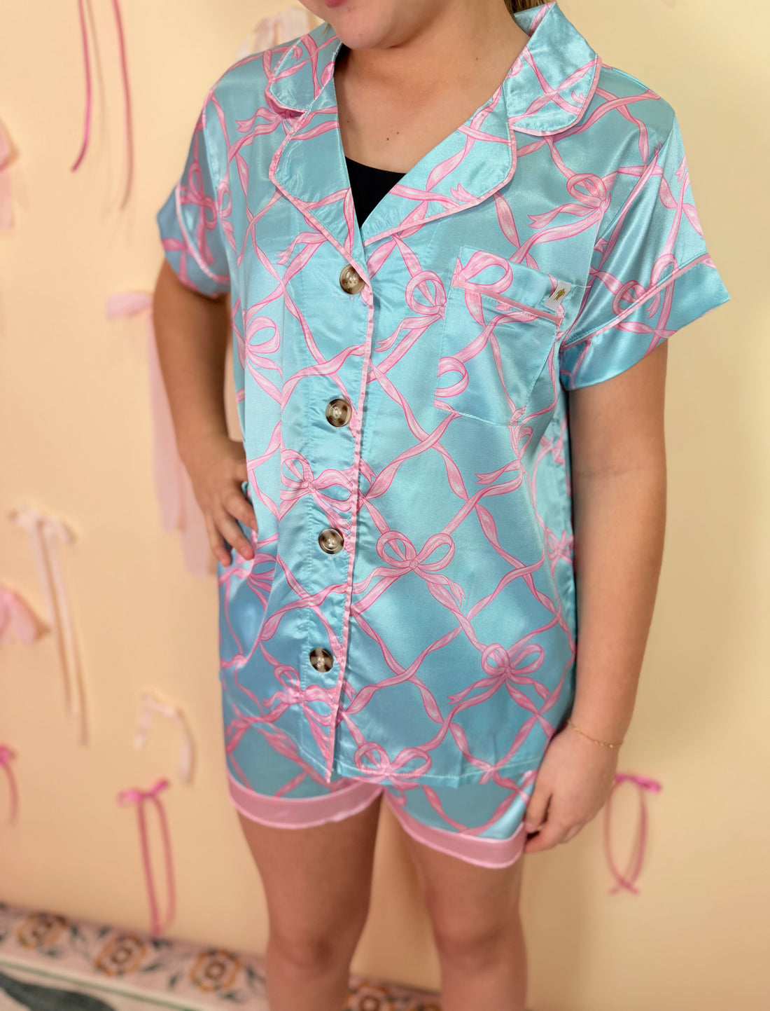 Bow PJ Set