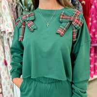 Jolly Plaid Top