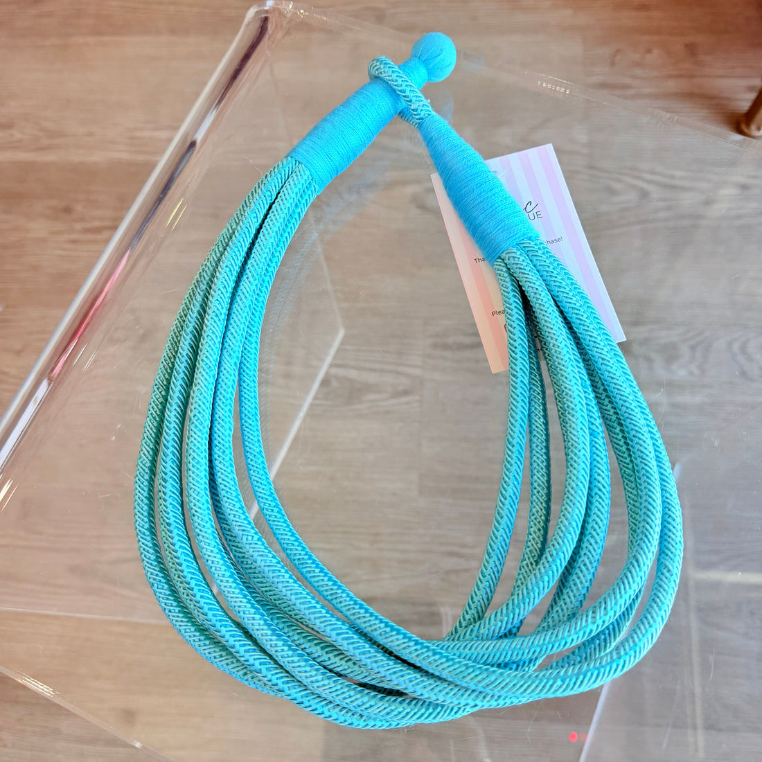 Rope Necklace (Turquoise)