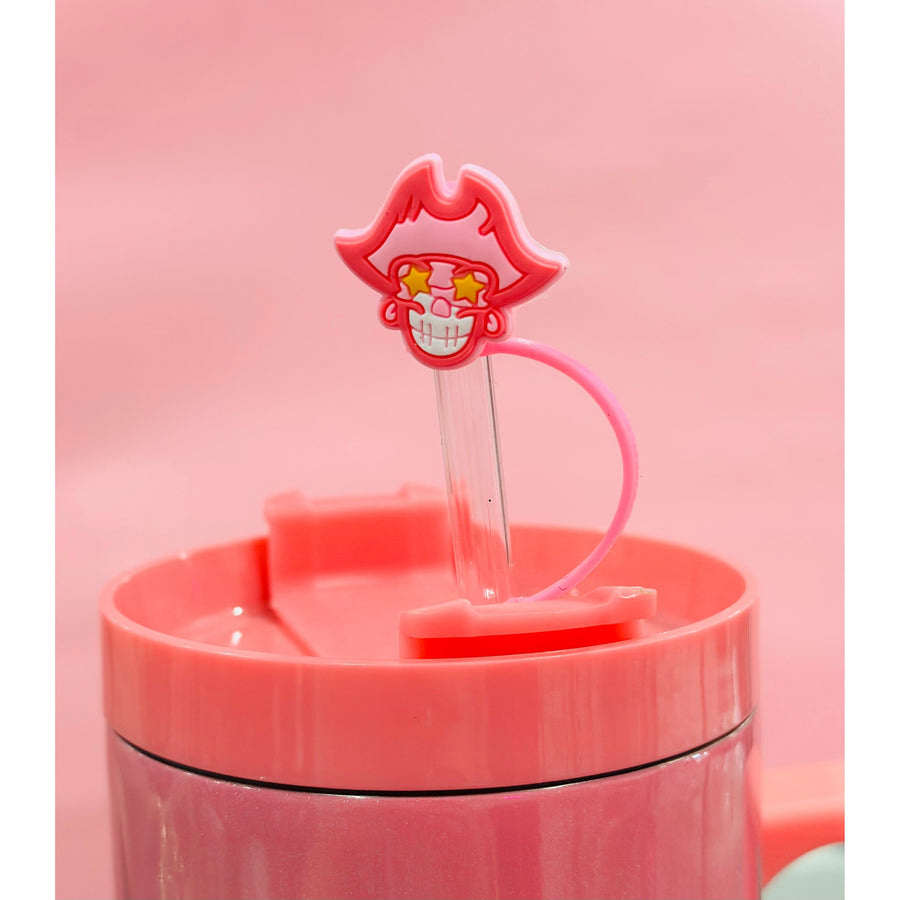 Pirate Tumbler Straw Topper
