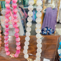 Shelly Necklace (White)