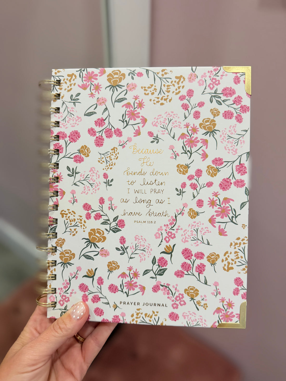 Because He Bends Down Journal