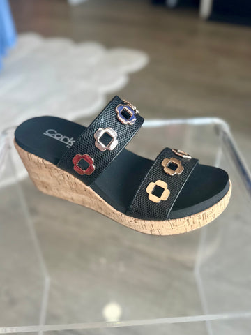Hi Tide (black) Wedge