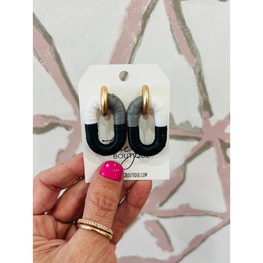 Oval Link Earring