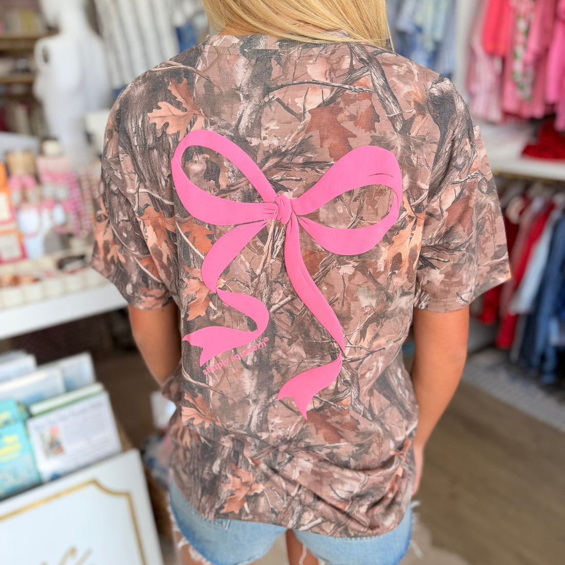 Camo Bow Tee