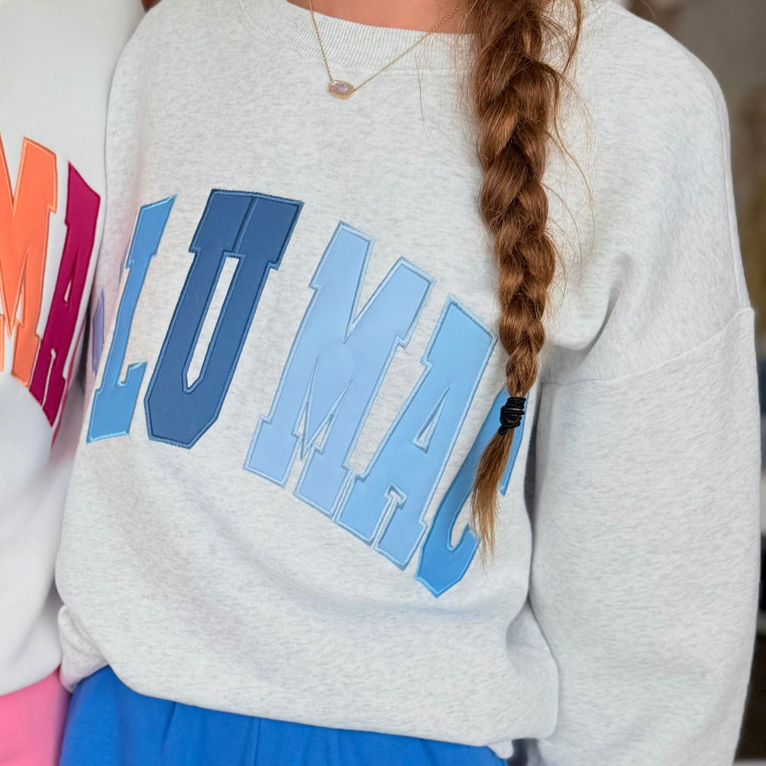 Lulu Mac Sweatshirt (Blue Combo)
