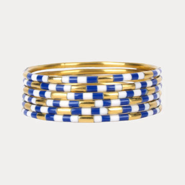 BuDha Girl, Veda Blue/White