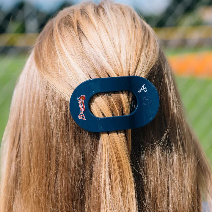 Braves Small Round Clip Teletie