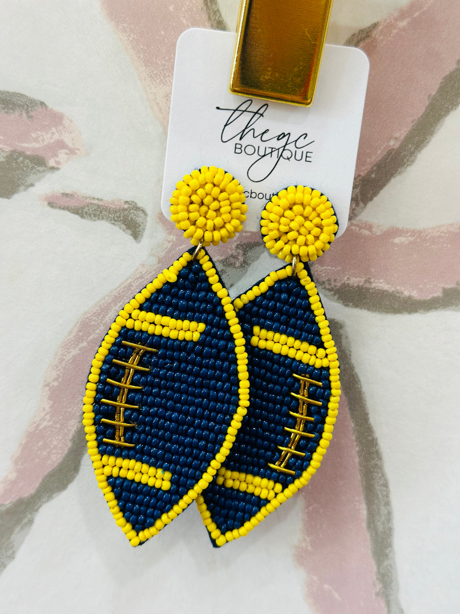 Blue/Yellow Football