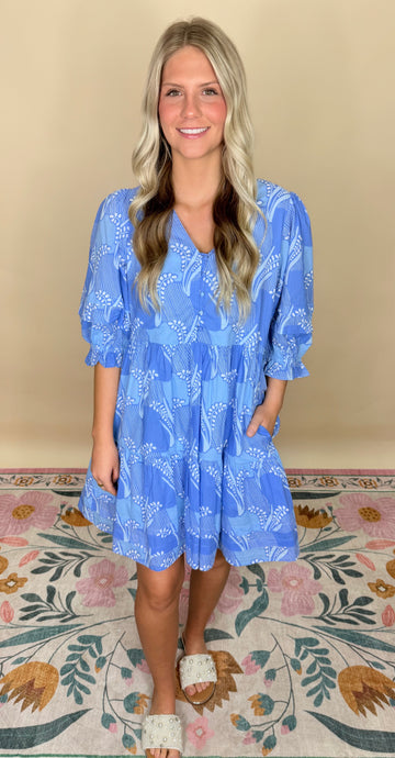 Raya Dress (blue)