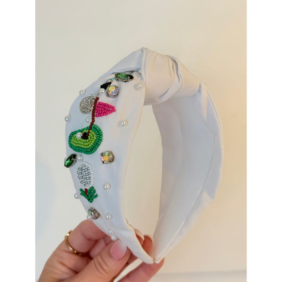 Beaded Golf Headband