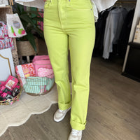 Chelsey Pant (lime)