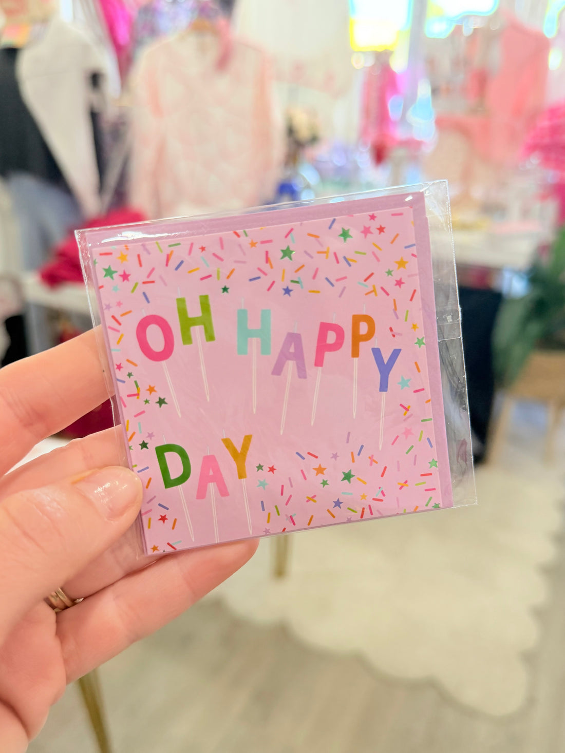 Gift Enclosure Cards & Envelope (Oh Happy Day)