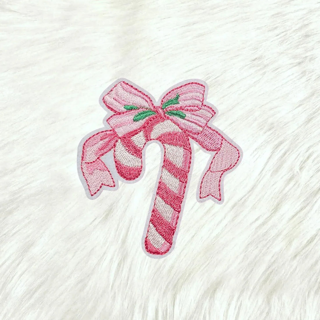 Candy Cane & Mistletoe Patch
