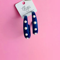 Acrylic Pearl Hoop