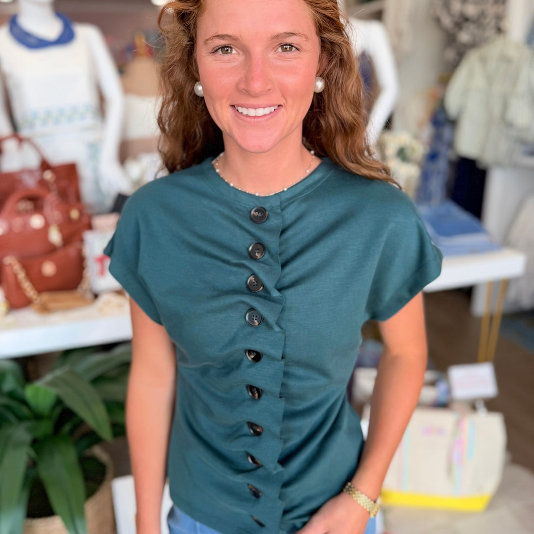 Lindsey Top (Green)