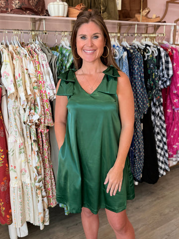 Doris Dress (green)