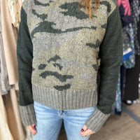 Camo Sweater