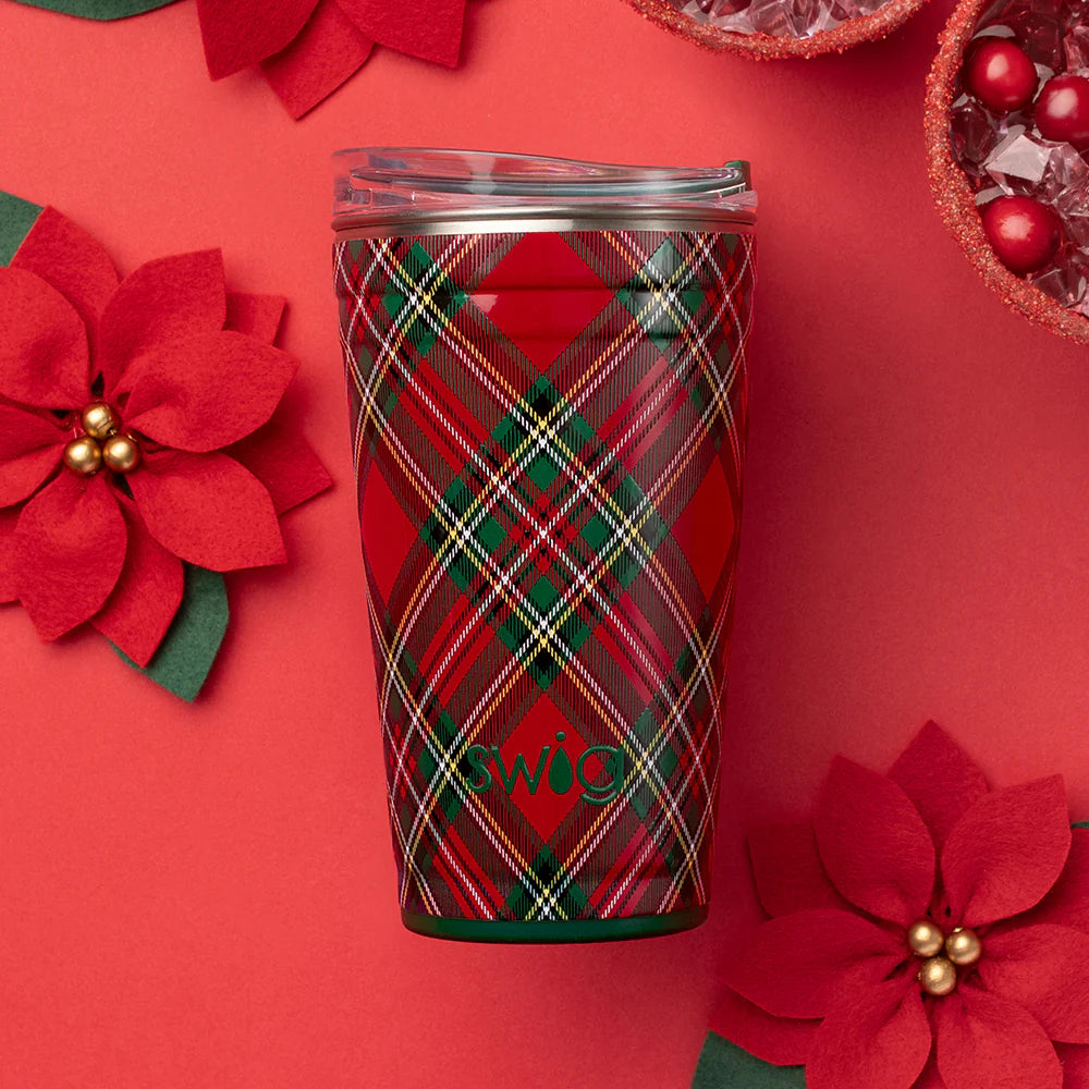 Christmas Plaid Party Cup 24oz, Swiglife