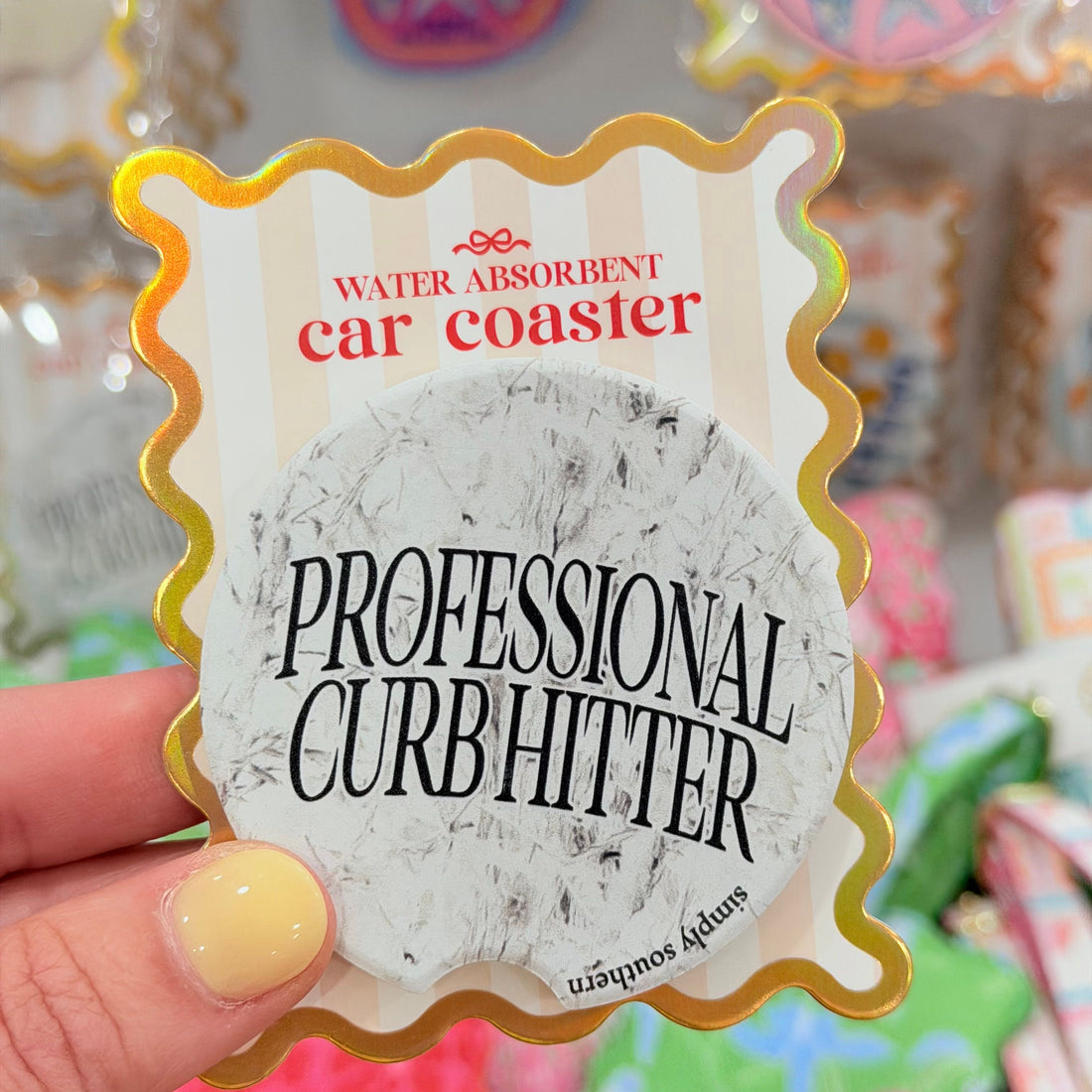 Curb Hitter Car Coaster