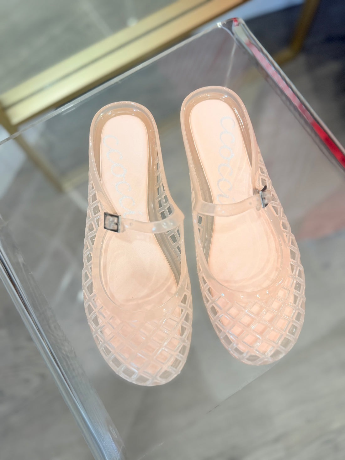 Mary Jane Jelly Shoe (Natural)