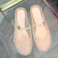 Mary Jane Jelly Shoe (Natural)