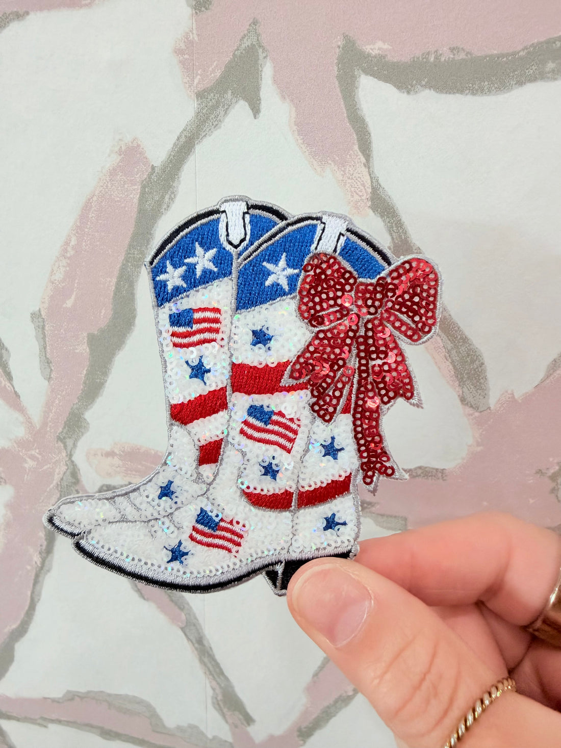 4th of July Boots Patch