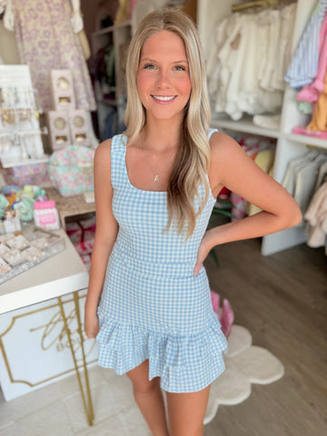 Ginnie Athletic Dress (Blue)