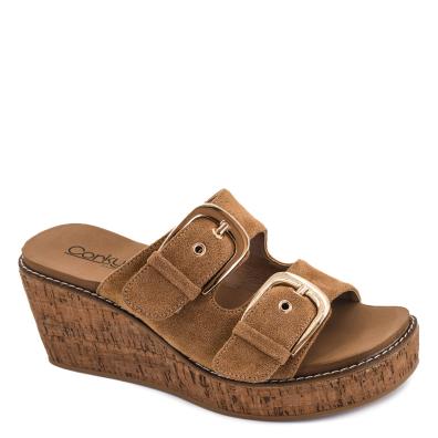 Double Dare (Tabacco Faux Suede)