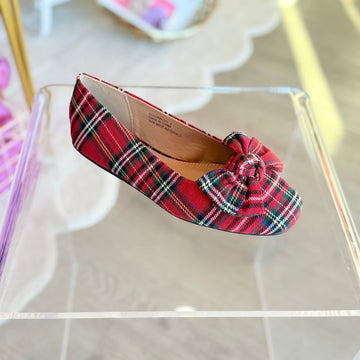 Sugar Rush Slip On (red plaid)