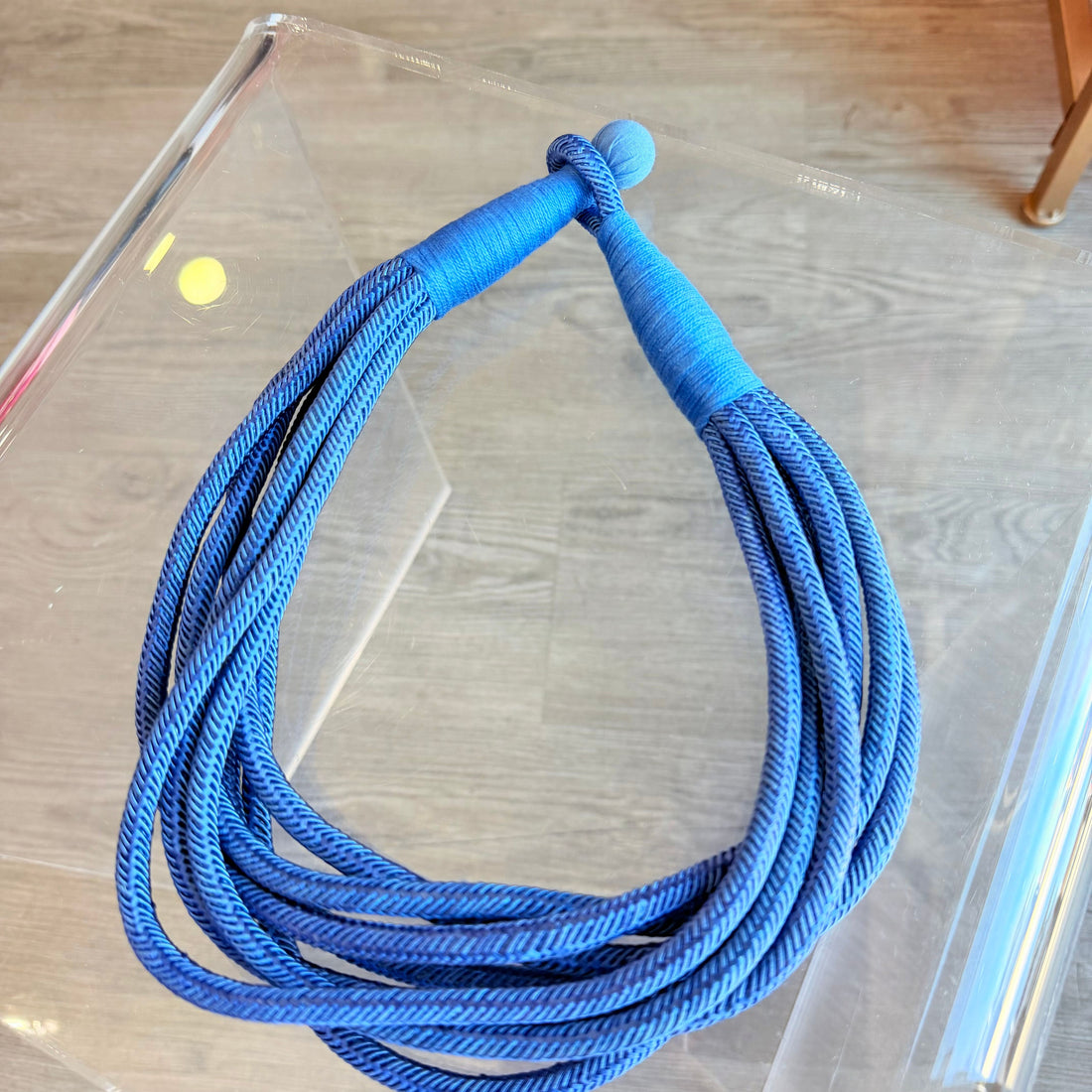 Rope Necklace (Blue)
