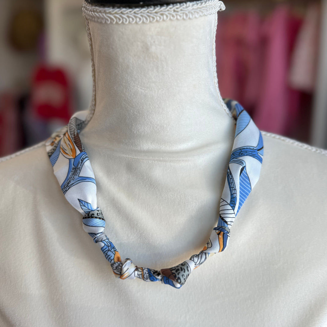 Scarf Necklace