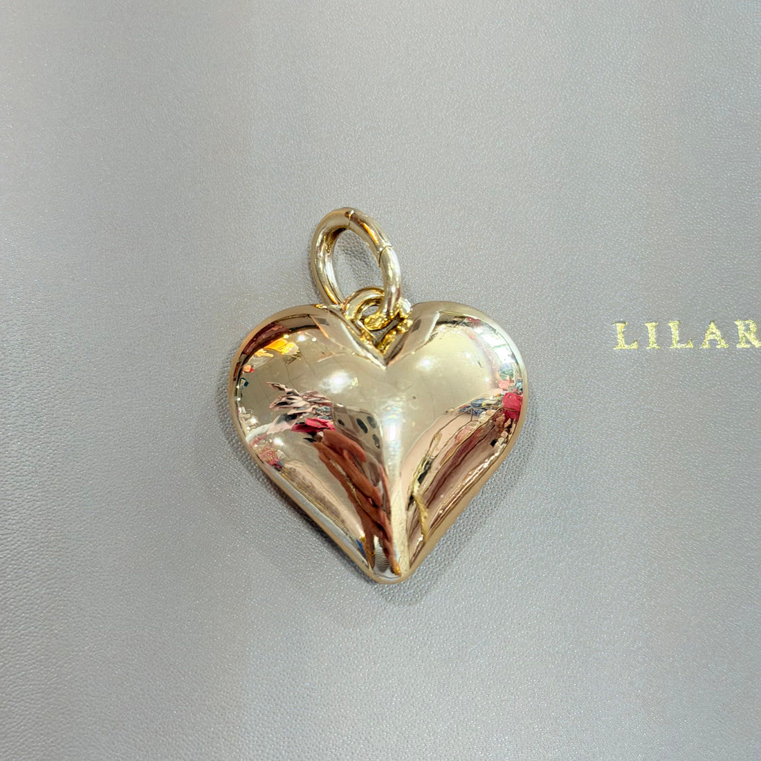 Gold Heart Charm