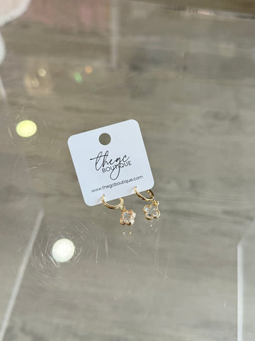 Clover Dangle Earring