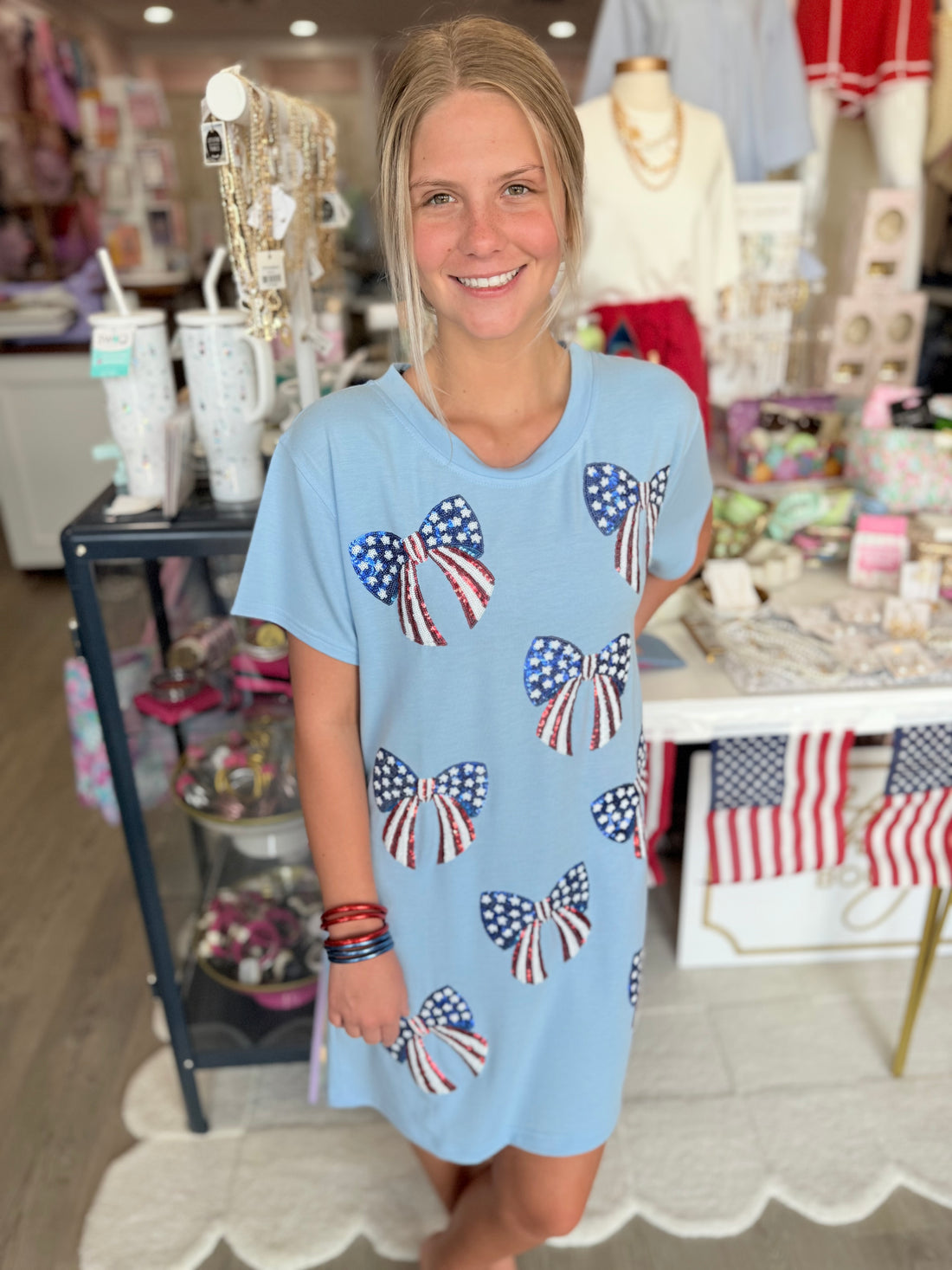 USA Bow Dress