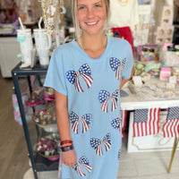 USA Bow Dress
