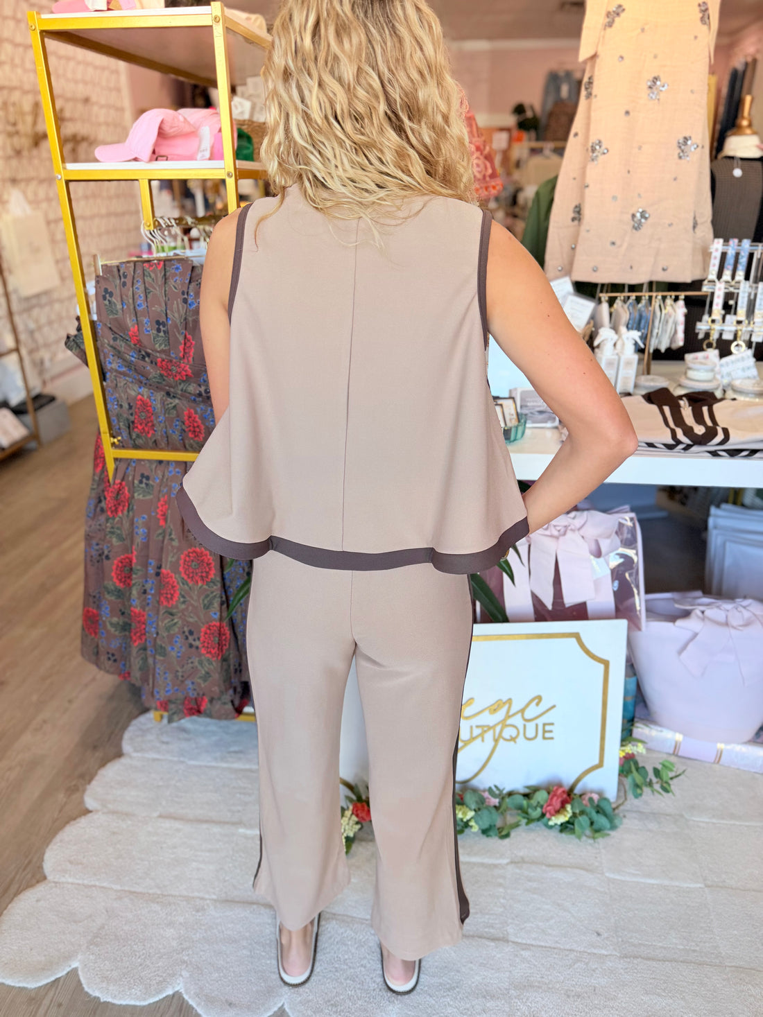 Averee Top (Taupe)