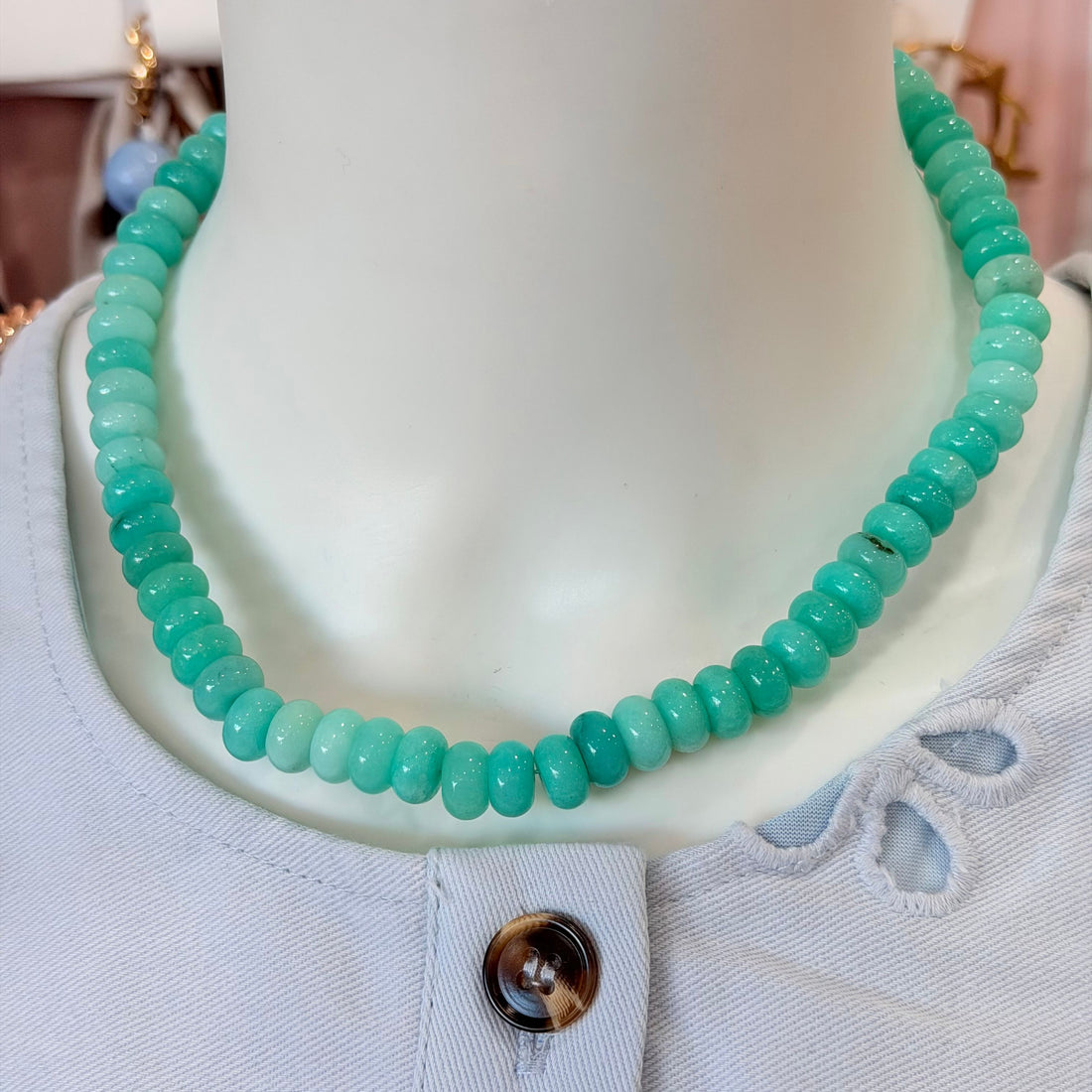 Indra Necklace (Aqua)
