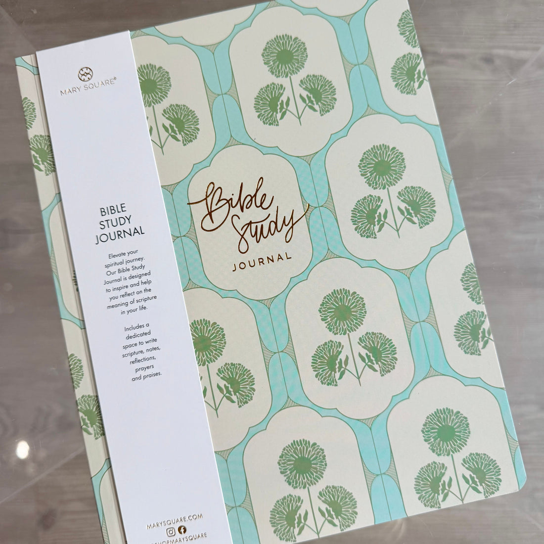 Bible Study Journal (Lattice Blooms)