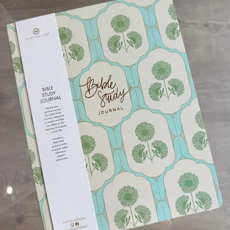 Bible Study Journal (Lattice Blooms)