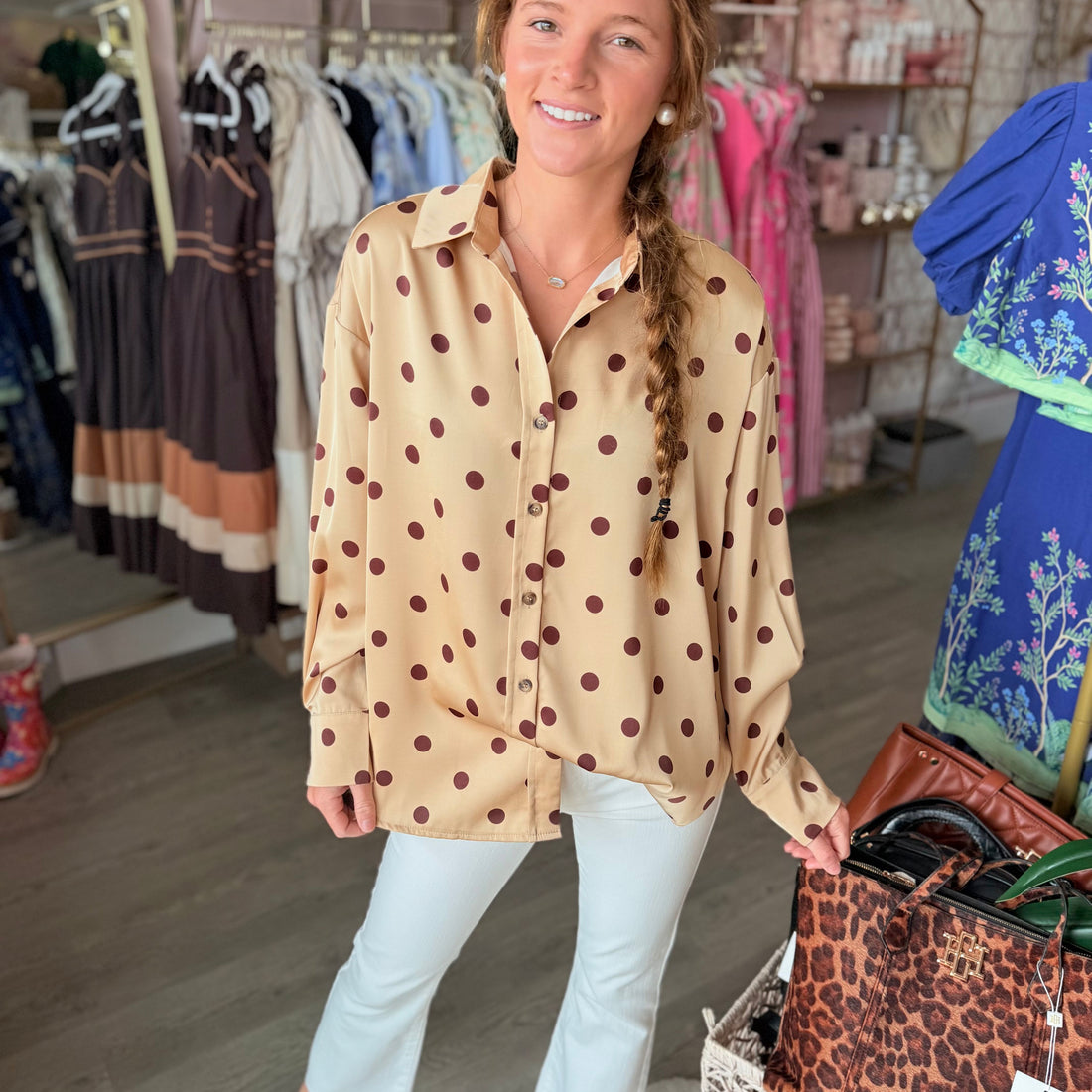 Lily Top (Taupe)