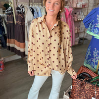 Lily Top (Taupe)