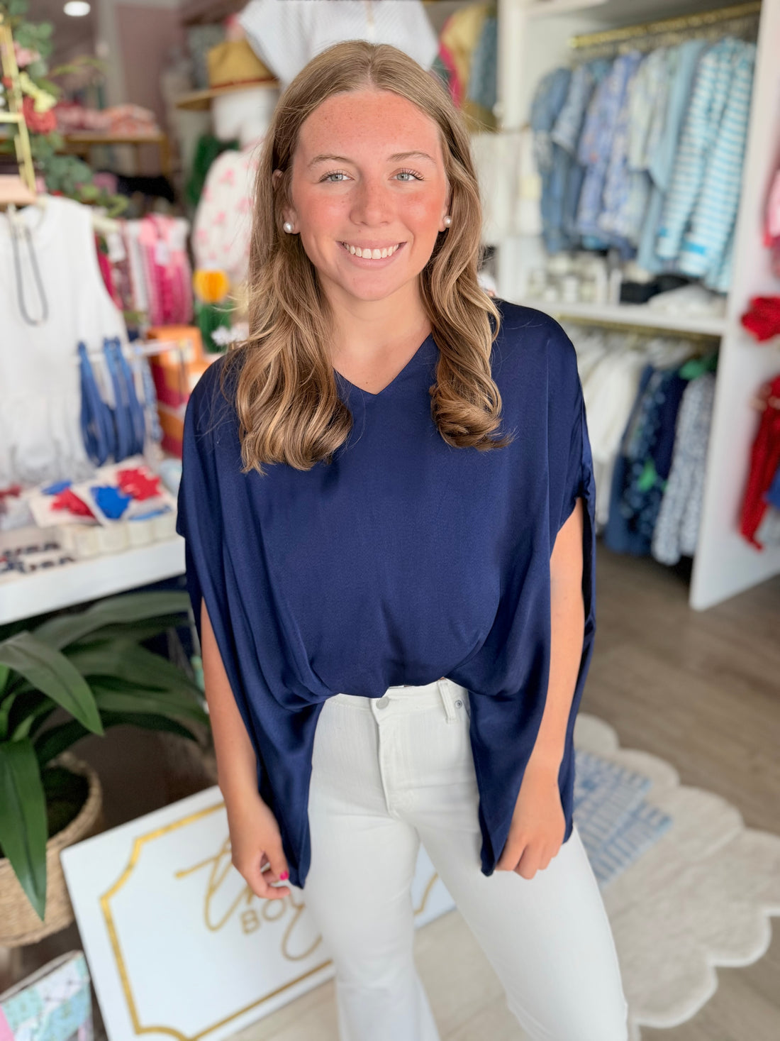 Phoenix Top (Navy)