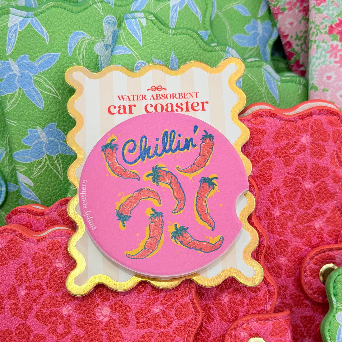 Chili Car Coaster