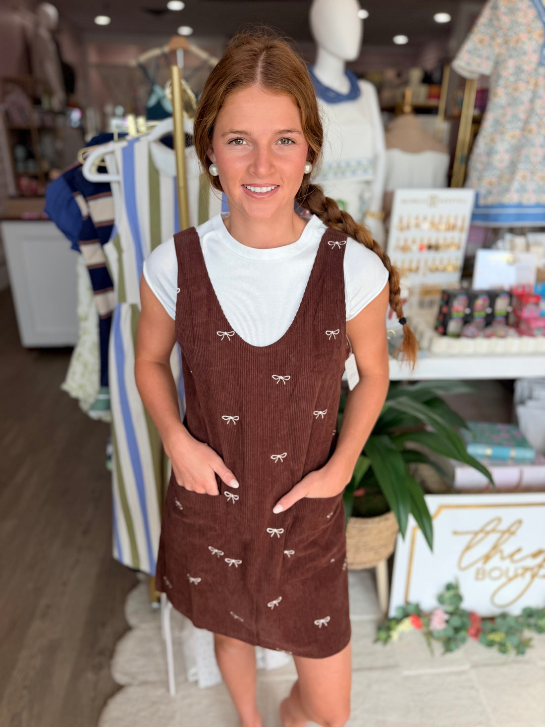 Lina Corduroy Dress