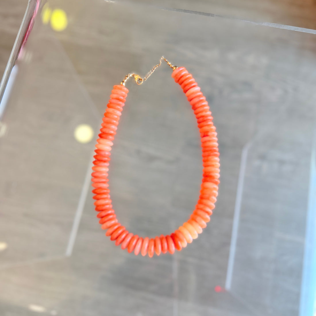 Juniper Necklace (Coral)