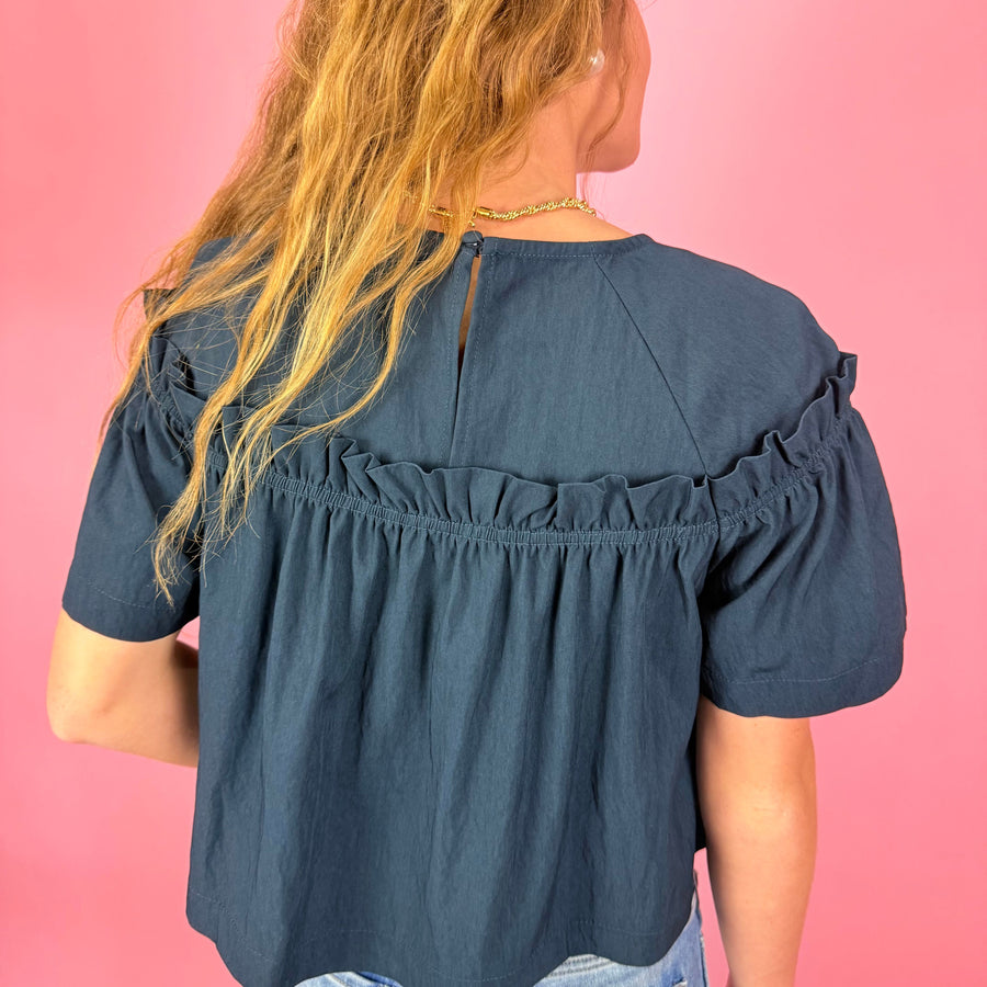Chelsea Top (navy)