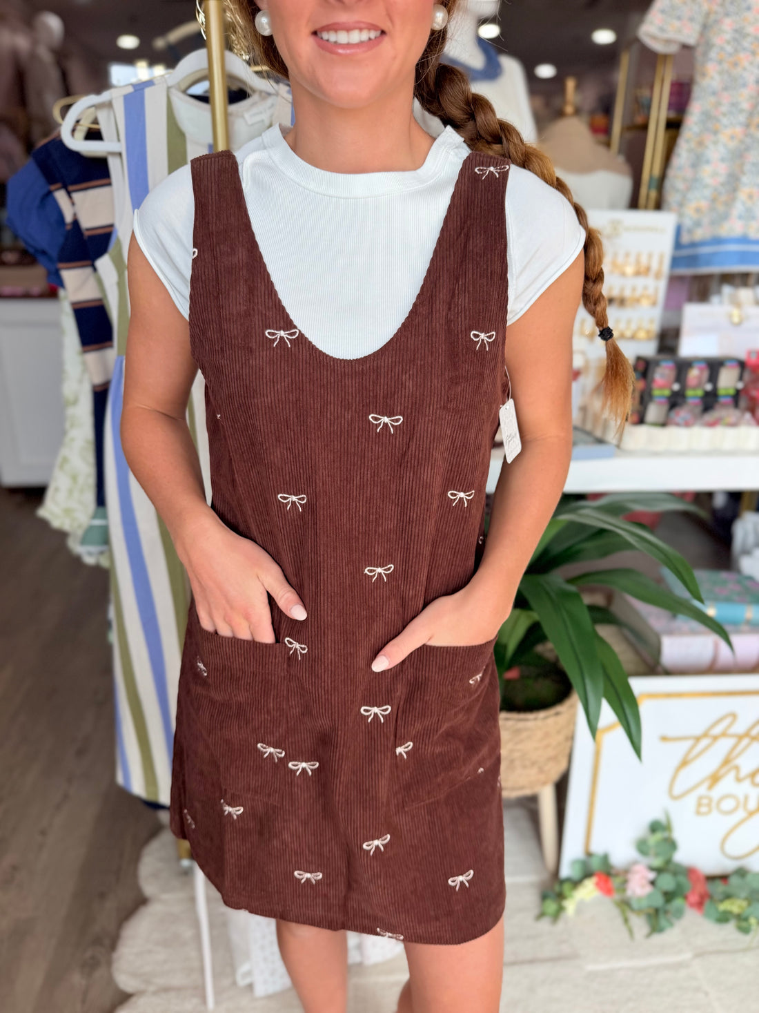 Lina Corduroy Dress